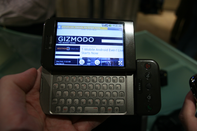 Illustration for article titled T-Mobile G1 Android Phone Hands-On